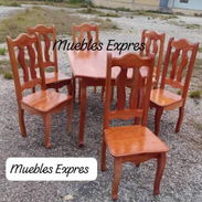 Juego de comedor de 6 puestos 130mil cup - Img 56317203