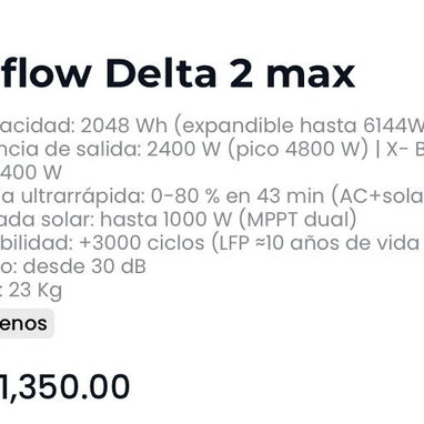 Ecoflows y estaciones de energía - Img 123108878