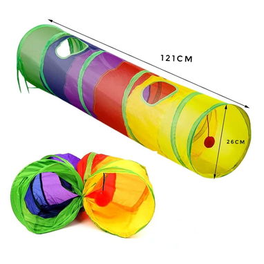 Túnel de colores para mascotas/ 2 vías - 2/5