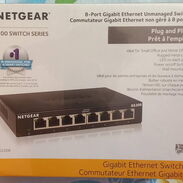 (NUEVO) SWITCH NETGEAR 8 PUERTOS 1GB/S en caja SELLADO - Img 45623615