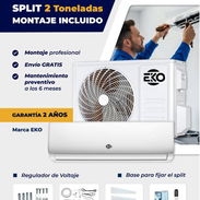 Split 2 Toneladas Marca EKO Con Montaje - Img 56588212