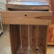 Mueble de madera para caja registradora - Img 56963584
