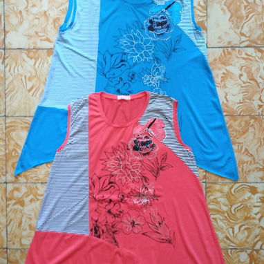 vendo  blusas de talla grande, tallas 1XL-7XL - Img 102814329