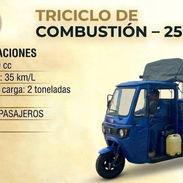Triciclo de combustión 250cc - Img 56736308