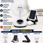 Ventiladores recargables con panel - Img 55752462