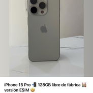 iPhone 15 Pro 128GB libre de fábrica 🏭 versión ESIM - Img 56603615