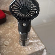 Ventilador humedificador portatil, recargable, mini ventilador . - Img 55275339