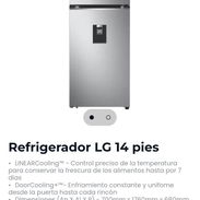 Refrigerador LG 14 pies sellado y garantía - Img 57971282