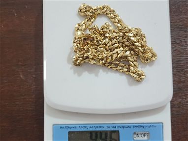 Cadena de oro18 nueva pesa 44.6 gramos fue traída de eu - Img main-image