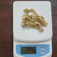 Cadena de oro18 nueva pesa 44.6 gramos fue traída de eu - Img 45482534