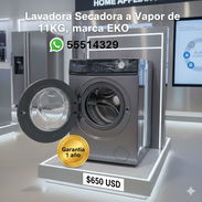 Lavadora Secadora a vapor nueva en caja con 1 año de garantía. Propiedad, Factura y Slip de compra - Img 52789179
