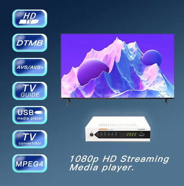 Caja de TV digital HD KONKA decodificadora Blanca con HDMI, AV, USB Precio $60 USD transporte incluido Garantía - Img 89644029