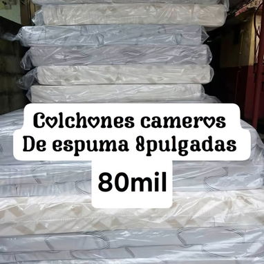 Cama + Colchón + Transporte - 6/8