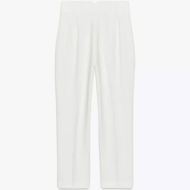 Pantalón Zara elegante blanco - Img 109279471