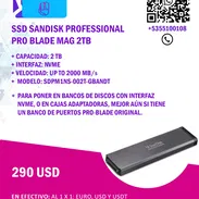 ⚡ SanDisk Professional Pro-Blade Mag 2TB – Rendimiento NVMe de Alta Gama - Img 54806632