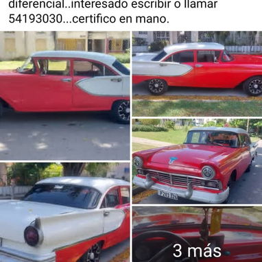 Se vende Ford 57 - 6/8