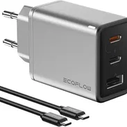 EcoFlow Cargador GAN Rapid 65W con Cable de 100W, 3 Puertos - Img 57867398
