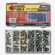 🔩 Juego de 146 Tuercas de Seguridad - Diesel Tools - Img 57319875