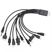 Cable USB Multi-puerto. Carga hasta 10 Dispositivos con un Solo Cable. 10 en 1 - Img 56053930