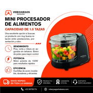 Mini Procesador de Alimentos | Capacidad de 1.5 tazas, ideal | Con garantía | videojuegoshabana.com - Img 55726289