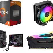 KIT KIT 0KM 7 5800X 🤩Asus ROG Strix B550-F Gaming Wifi II -16GB RGB Pro 🆕 0km - Img 56061679