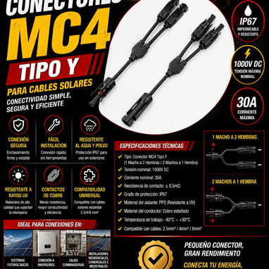 ☀️ Paneles solares 🔌 Cables fotovoltaicos 🛡 Protectores de línea ⚡ Transfer automáticos y manuales 🔋 Inversores 🔧 Cu - Img 121054770