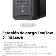 Estación de carga EcoFlow 2 - 1024Wh. Carga ultra rápida: 0–80% en 50 min - Img 54351671