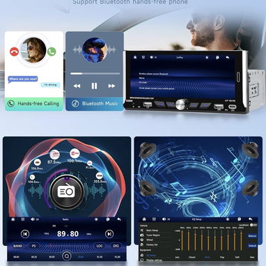 Reproductora PARA CARRO CON gpsCÁMARA ANDROID HUECO MÁS PKANOPERO PANTALLA 7” llama 55106915 - Img 120625031