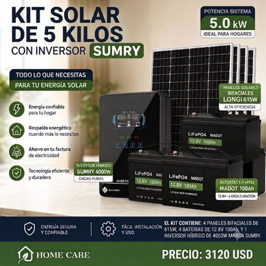 Kits solares, baterías y inversores - 4/10