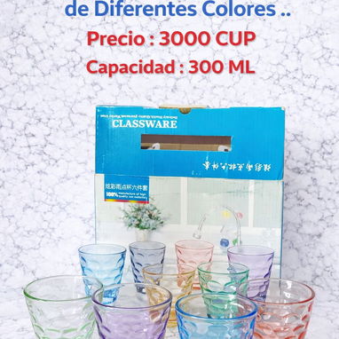 JUEGO DE VASOS , TOALLITAS DE COCINA, CAFETERA 6/3 Taza Negra y Gris, , - Img 112984986