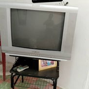 Tv funciona al 100% y mesa para arreglar uñas con todo lo que tiene la foto . - Img 55418525