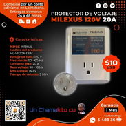 🛡️ MANTEN A SALVO TUS EQUIPOS 🛡️ PROTECTOR DE VOLTAJE MILEXUS 110V-20A. MENSAJERÍA CON FACTURA Y GARANTÍA. TL 54833699 - Img 51732440