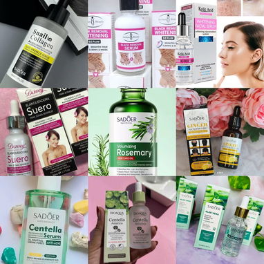 Mas de 200 tipos de serums faciales y capilares, el serum que buques lo tengo. Hialurónico, vitamina c, e, niacinamida - 4/9