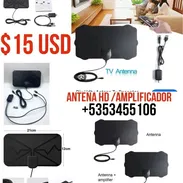 ✅️Antena HD/AMPLIFICADOR Se conecta a la cajita o TV híbrido✅️✅️✅️ El patrón especial de los dipoles, lo hace ideal - Img 57026965