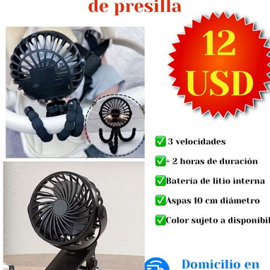 Ventilador recargable - Img 118693667