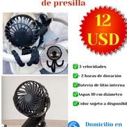 Ventiladores Recargables tipo 🐙 Pulpo especial para coches de bebé - Img 51294412