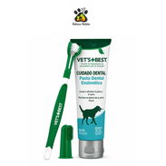 KIT DENTAL PARA PERROS CON CEPILLO TRIPLE - Img 56403889