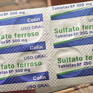 Sulfato ferroso de 300mg - Img 56855099