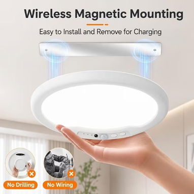 Lámparas recargables con sensor de movimiento - 4/5