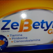 Tribedoce caja con 30 tabletas de B1,B6, B12, Zebetyn - Img 52969319