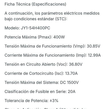 PANEL SOLAR FLEXIBLE DE 400 W( SIN CABLE) SE VENDE CABLE APARTE - Img 124436774