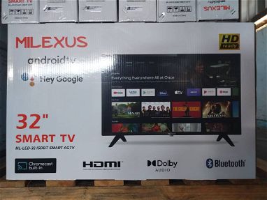 Televisores Smart TV marca Milexus 32, 42, 52 y 55 pulgadas nuevo con garantía y transporte gratis! - Img main-image