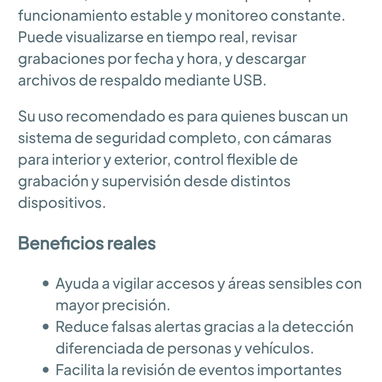 SISTEMA DE 4 CÁMARAS DE SEGURIDAD ZOSI H.265+ FULL HD 1080P 🔒🏡🌐 - 6/7