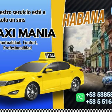 ‼️TAXIMANÍA: Agencia de Taxis en La Habana,  RÁPIDO, SEGURO Y EFICAZ 🚕🏍🛺‼️‼️ - 3/5