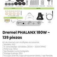Dremel PHALANX 180W - 139 piezas. Modelo: P02 - Img 56758858