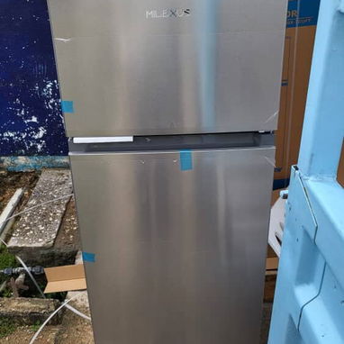 Refrigeradores marca Milexus de 6.5 y 7 pies cúbicos Grises de Acero inoxidable New Caja - Img 88292779