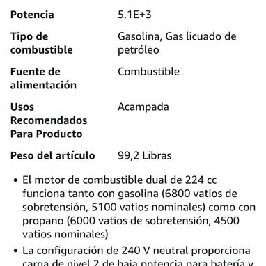 PLANTA ELÉCTRICA EN VENTA. FUNCIONA CON GAS - Img 123349608
