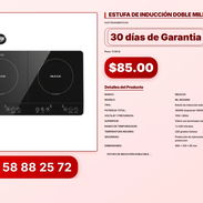 ESTUFA DE INDUCCIÓN DOBLE MILEXUS - Img 57027583