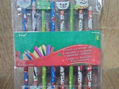 Para escuela lapices portaminas gomas de borrar y gomas pegar , bolígrafos tijeras colores plumones crayolas acuarela , - Img 40010668