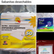 Sabanitas desechables - Img 58175090